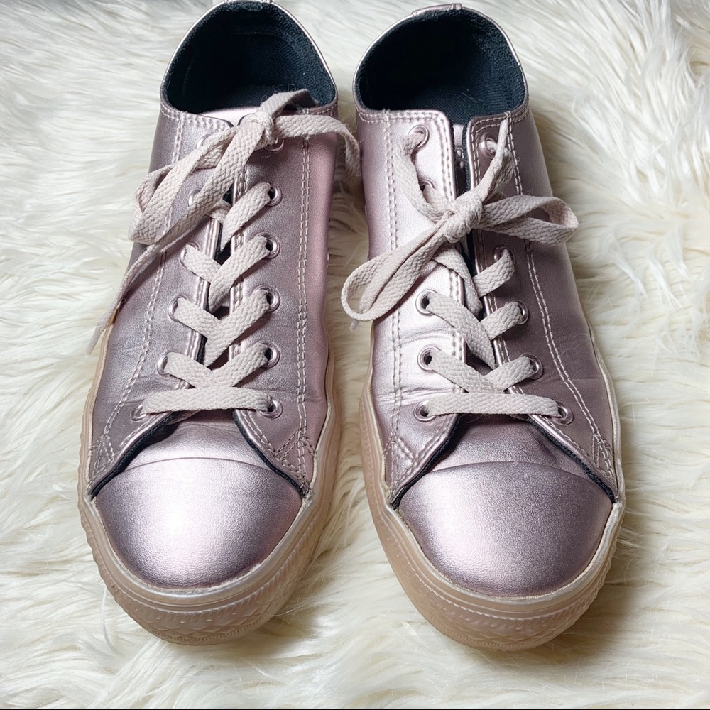Converse All Star Lo Rose Gold Sneakers